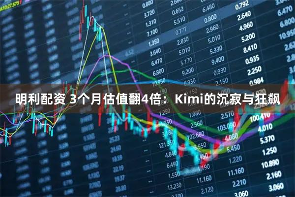明利配资 3个月估值翻4倍：Kimi的沉寂与狂飙