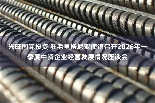 兴旺国际投资 驻毛里塔尼亚使馆召开2026年一季度中资企业经营发展情况座谈会