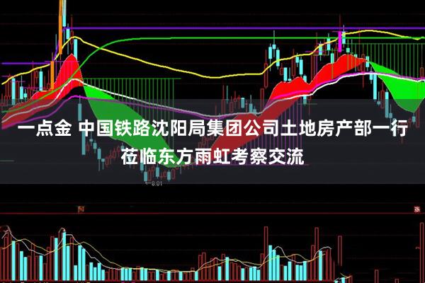 一点金 中国铁路沈阳局集团公司土地房产部一行莅临东方雨虹考察交流